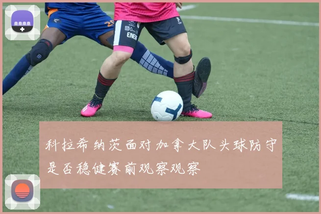 科拉希纳茨面对加拿大队头球防守是否稳健赛前观察观察
